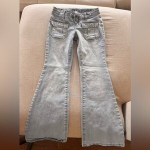 Girls Flare Jeans & Legging Bundle